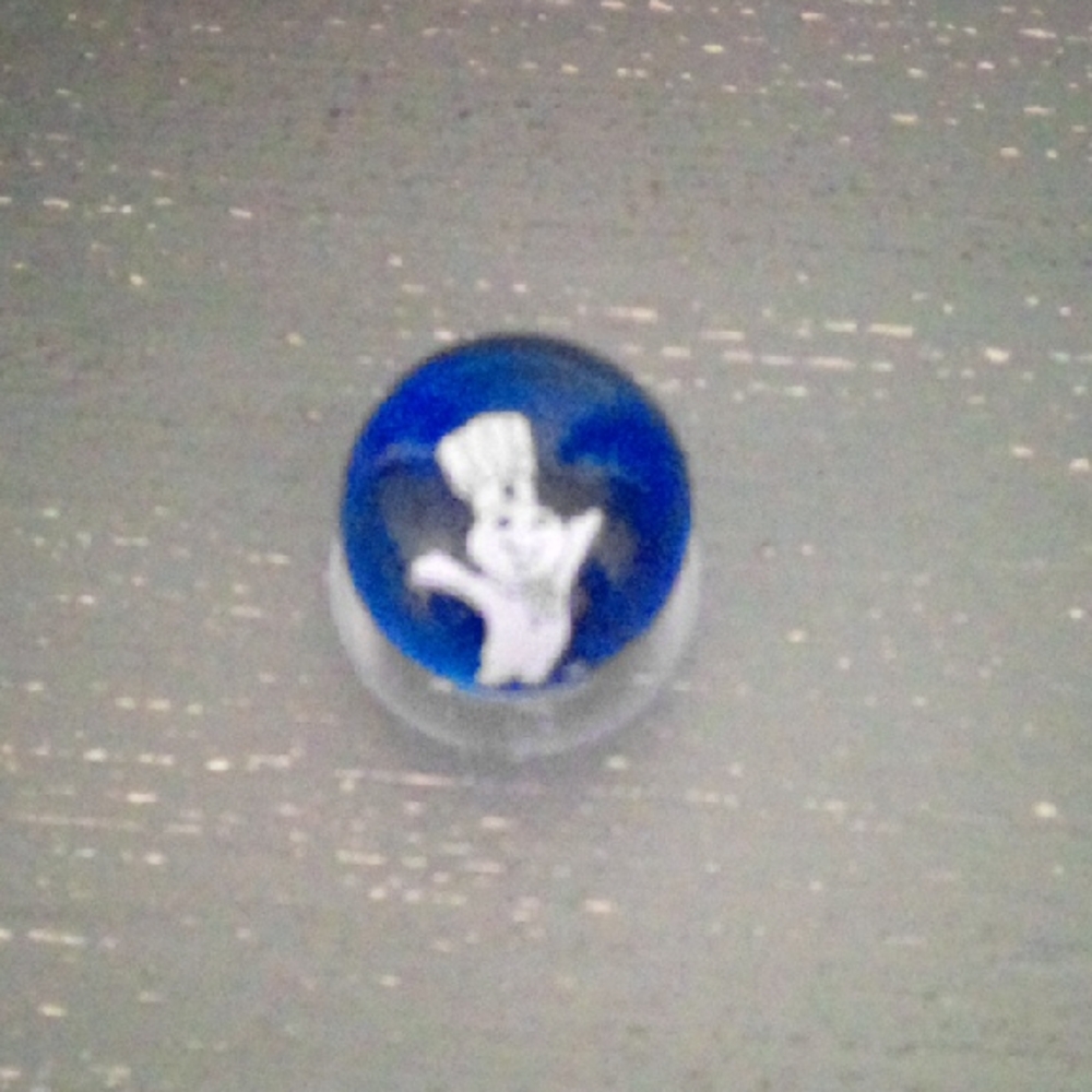 Pillsbury Doughboy Blue Button